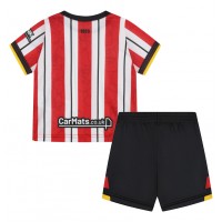 Dětský fotbalový dres Sheffield United 2024-25 Domácí Krátký Rukáv (+ trenýrky)